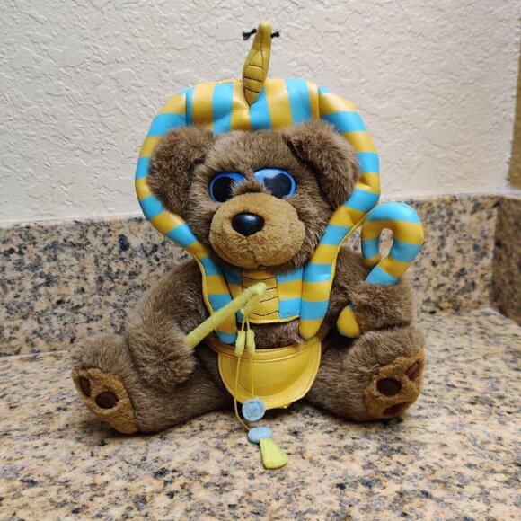 ULTRA RARE Toy Network Egyptian Egypt Teddy Bear 15" Plush Stuffed Animal Toy - Picture 2 of 16
